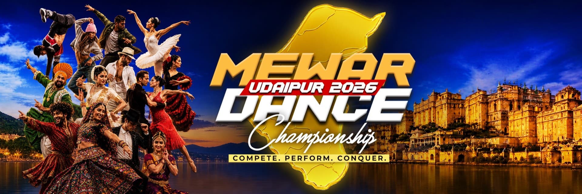 Mewar Dance Championship 2026 Poster